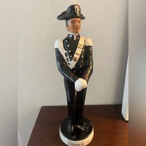 1960's Vintage Liquore Galliano Napoleonic Soldier Decanter